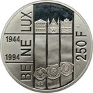 250 Francs - Albert II (BeNeLux Treaty)