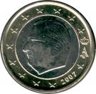 1 Euro - Albert II (2nd map, 1st type, 1st portrait)