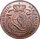1 Centime - Léopold II (Dutch text)