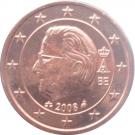 1 Euro Cent - Albert II (2nd type, 2nd portrait)