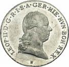 ¼ Kronenthaler - Leopold II