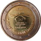 2 Euro - Albert II (Human Rights)