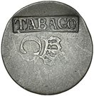 2¼ Pence (TOBAGO Countermark)