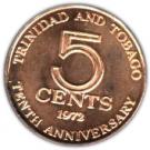 5 Cents - Elizabeth II (Independence)