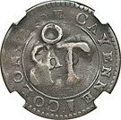1½ Pence (Black Dog)