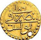 ½ Sultani - Mustafa III (date at top)