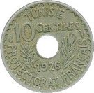 10 Centimes - Muhammad VI