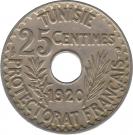 25 Centimes - Muhammad V