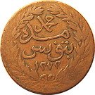 6½ Nasri - Abdulmecid I & Muhammad II (thick legend)