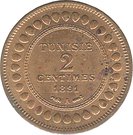 2 Centimes - Ali III
