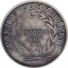 2 500 000 Lira (Forestry)