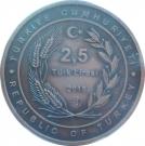 2,5 Lira (Yavuz Battle Cruiser)