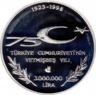 3 000 000 Lira (Treaty of Lausanne)