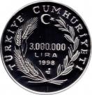 3 000 000 Lira (Galata Tower)