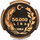 50 000 Lira (U.N. Decade for Woman)