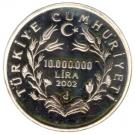 10 000 000 Lira (Mevlâna Celâleddin-i Rumi)