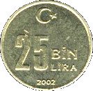 25 Bin Lira