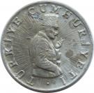 10 Lira (crescent to left)