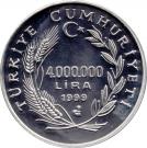 4 000 000 Lira (Atatürk)