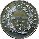 10 000 000 Lira (2002 Olympics-Skier)