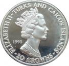 20 Crowns - Elizabeth II (Olympic Skier)