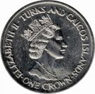 1 Crown - Elizabeth II (Royal Wedding)
