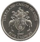 5 Crowns - Elizabeth II (Golden Wedding)