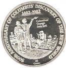 20 Crowns - Elizabeth II (Discovery of America)