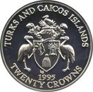 20 Crowns - Elizabeth II (VE Day 1945)