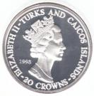 20 Crowns - Elizabeth II (Moon Landing)