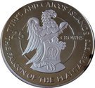 25 Crowns - Elizabeth II (Falcon of  the Plantagenets)