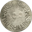 2 Shillings (West Caicos Sisal Company)