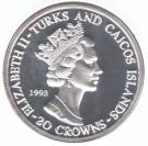 20 Crowns - Elizabeth II (Splashdown)