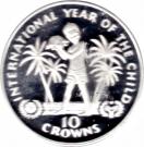 10 Crowns - Elizabeth II (International Year of the Child)