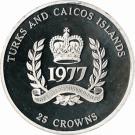25 Crowns - Elizabeth II (Silver Jubilee)