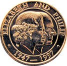 5 Crowns - Elizabeth II (Golden Wedding)