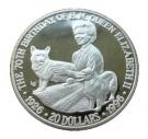 20 Dollars - Elizabeth II (70th Birthday of Queen Elizabeth II)