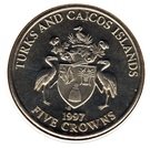 5 Crowns - Elizabeth II (Golden Wedding)