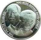 5 Crowns - Elizabeth II (Prince Edward and Miss Sophie Rhys Jones)