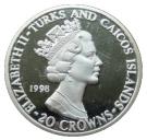 20 Crowns - Elizabeth II (Spitfire in clouds)