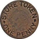 1 Penny (West Caicos Sisal Company)