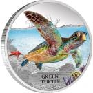 1 Dollar - Elizabeth II (Green Turtle)