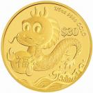 30 Dollars - Elizabeth II (Year of the Dragon - Prosperity)