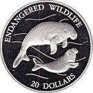 20 Dollars - Elizabeth II (Dugong)