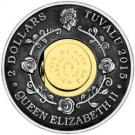 2 Dollars - Elizabeth II (150th Anniversary of Alice’s Adventures in Wonderland)