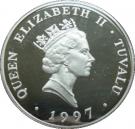 2 Dollars - Elizabeth II (Presenting the Queen Mother with honorary degree)
