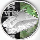 1 Dollar - Elizabeth II (M-4 Sherman)