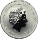 1 Dollar - Elizabeth II (Captain America)