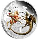 1 Dollar - Elizabeth II (St. George; Silver Bullion)