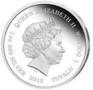 1 Dollar - Elizabeth II (Bruce Lee - 75 Years)